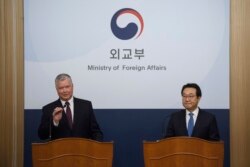 지난해 12월 서울을 방문한 스티븐 비건 미국 국무부 대북특별대표가 북한의 비핵화 실무협상 복귀를 촉구했다.