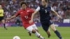 Japan's Shinobu Ohno, left, and US' Kelley O'Hara, vie for ball during women's soccer gold medal match Aug. 9, 2012