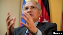 El alcalde mayor de Caracas, Antonio Ledezma, está detenido y será acusado por conspiración.