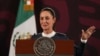 La electa presidenta Claudia Sheinbaum, durante una conferencia de prensa en Palacio Nacional en la Ciudad de México, el lunes 10 de junio de 2024.